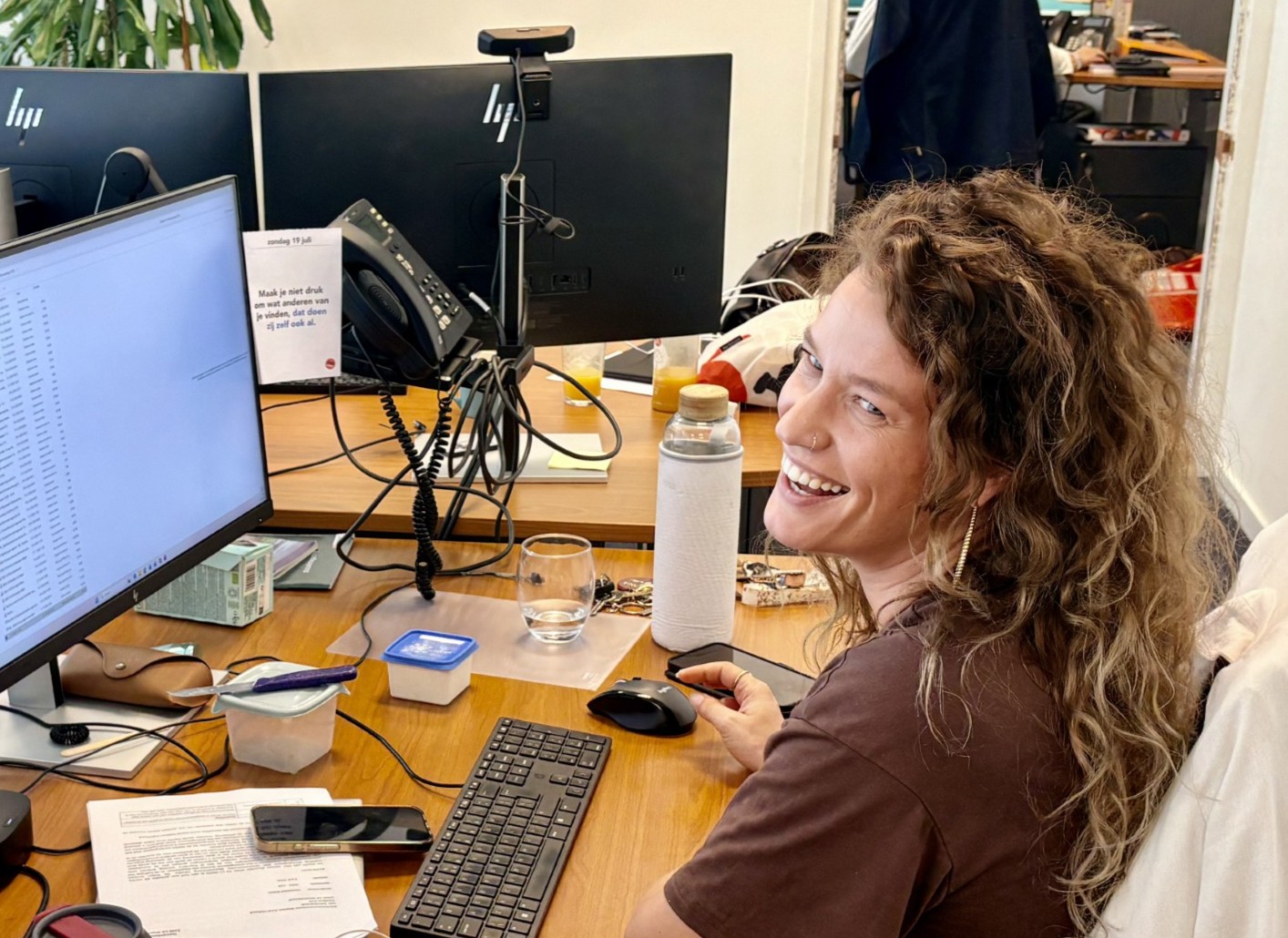 Sylvia, senior medewerkster Wonen