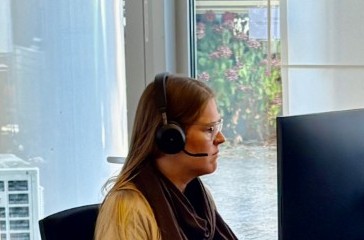 Lucienne, medewerkster KlantContactCentrum